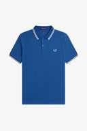 Fred Perry Ανδρική Μπλούζα Twin Tipped Polo M3600-V29 Μπλε