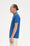 Fred Perry Ανδρική Μπλούζα Twin Tipped Polo M3600-V29 Μπλε