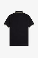 Fred Perry Ανδρική Μπλούζα Twin Tipped Polo M3600-W54 Μαύρο