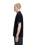 Fred Perry Ανδρική Μπλούζα Twin Tipped Polo M3600-W54 Μαύρο