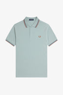 Fred Perry Ανδρική Μπλούζα Twin Tipped Polo M3600-Y26 Βεραμάν