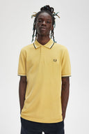 Fred Perry Ανδρική Μπλούζα Twin Tipped Polo M3600-Y33 Κίτρινο