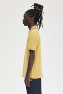 Fred Perry Ανδρική Μπλούζα Twin Tipped Polo M3600-Y33 Κίτρινο