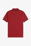 Fred Perry Ανδρική Μπλούζα Twin Tipped Polo M3600-Y35 Κόκκινο