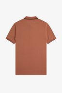 Fred Perry Ανδρική Μπλούζα Twin Tipped Polo M3600-Y39 Κεραμμυδί