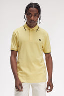 Fred Perry Ανδρική Μπλούζα Twin Tipped Polo M3600-Y61 Κίτρινο