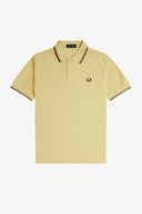 Fred Perry Ανδρική Μπλούζα Twin Tipped Polo M3600-Y61 Κίτρινο
