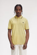 Fred Perry Ανδρική Μπλούζα Twin Tipped Polo M3600-Y61 Κίτρινο
