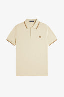 Fred Perry Ανδρική Μπλούζα Twin Tipped Polo M3600-Z53 Μπεζ