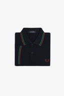 Fred Perry Ανδρική Μπλούζα Twin Tipped Polo M3600-Z58 Μπλε