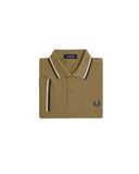 Fred Perry Ανδρική Μπλούζα Twin Tipped Polo M3600-Z60 Χακί