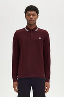 Fred Perry Polo Μακρυμάνικο Ανδρικό The Fred Perry Shirt M3636-597 Μπορντό