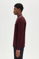 Fred Perry Polo Μακρυμάνικο Ανδρικό The Fred Perry Shirt M3636-597 Μπορντό