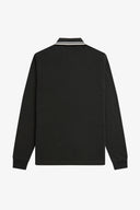 Fred Perry Ανδρική Μπλούζα Ls Twin Tipped Polo M3636-T50 Πράσινο
