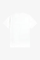 Fred Perry Ανδρική Μπλούζα Embroidered T-Shirt M4580-100 Λευκό