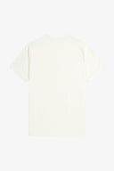 Fred Perry Ανδρική Μπλούζα Embroidered T-Shirt M4580-F79 Εκρού