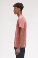 Fred Perry Ανδρική Μπλούζα Embroidered T-Shirt M4580-X90 Ροζ