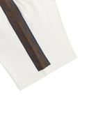 Fred Perry Ανδρικό T-shirt Contrast Tape Ringer M4613-42A Εκρού