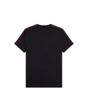 Fred Perry Ανδρικό T-shirt Contrast Tape Ringer M4613-50C Μαύρο