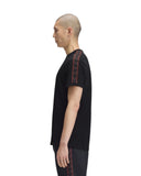 Fred Perry Ανδρικό T-shirt Contrast Tape Ringer M4613-50C Μαύρο