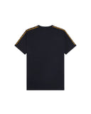 Fred Perry Ανδρικό T-shirt Contrast Tape Ringer M4613-51C Μπλε