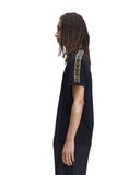 Fred Perry Ανδρικό T-shirt Contrast Tape Ringer M4613-51C Μπλε