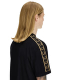 Fred Perry Ανδρικό T-shirt Contrast Tape Ringer M4613-90A Μαύρο