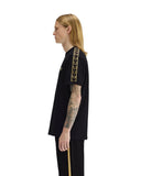 Fred Perry Ανδρικό T-shirt Contrast Tape Ringer M4613-90A Μαύρο
