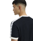 Fred Perry Ανδρικό T-Shirt Taped Ringer T-Shirt M4620-102 Μαύρο