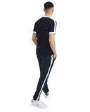 Fred Perry Ανδρικό T-Shirt Taped Ringer T-Shirt M4620-102 Μαύρο