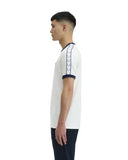 Fred Perry Ανδρικό T-Shirt Taped Ringer T-Shirt M4620-129 Άσπρο