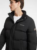 Guess Jeans Ανδρικό Μπουφάν Puffer M4BL20WGII2-JBLK Μαύρο