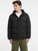 Guess Jeans Ανδρικό Μπουφάν Puffer M4BL20WGII2-JBLK Μαύρο