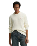 Guess Jeans Ανδρικό Βαμβακερό Πουλόβερ M4BR30Z3HM1-G293 Εκρού