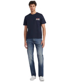 Guess Jeans Ανδρικό T-Shirt M4YI48K8FQ4-A71W Μπλε