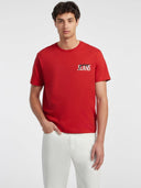 Guess Jeans Ανδρικό T-Shirt M4YI48K8FQ4-G585 Κόκκινο