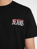 Guess Jeans Ανδρικό T-Shirt M4YI48K8FQ4-JBLK Μαύρο