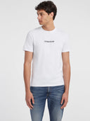 Guess Jeans Ανδρικό T-Shirt M4YI52K8HM0-G011 Λευκό