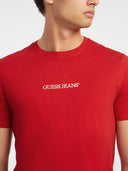 Guess Jeans Ανδρικό T-Shirt M4YI52K8HM0-G585 Κόκκινο
