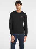 Guess Jeans Ανδρικό Μακρυμάνικο T-Shirt M4YI54K8HM0-JBLK Μαύρο