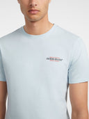 Guess Jeans Ανδρικό T-Shirt M4YI55K8HM0-G707 Σιέλ