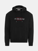 Guess Jeans Ανδρικό Φούτερ Με Κουκούλα M4YQ23K9V31-JBLK Μαύρο