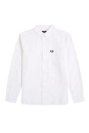 Fred Perry Ανδρικό Πουκάμισο Oxford Shirt M5516-100 Λευκό