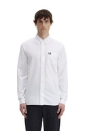 Fred Perry Ανδρικό Πουκάμισο Oxford Shirt M5516-100 Λευκό