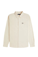 Fred Perry Ανδρικό Πουκάμισο Oxford Shirt M5516-13B Εκρού