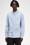 Fred Perry Ανδρικό Πουκάμισο Oxford Shirt M5516-146 Σιελ