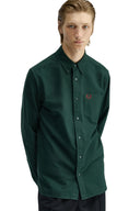 Fred Perry Ανδρικό Πουκάμισο Oxford Shirt M5516-30A Πράσινο