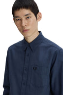 Fred Perry Ανδρικό Πουκάμισο Oxford Shirt M5516-738 Dark Airforce