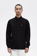 Fred Perry Ανδρικό Πουκάμισο Oxford Shirt M5516-R88 Μαύρο