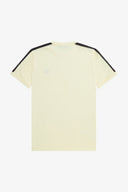 Fred Perry Ανδρική Μπλούζα Tonal Tape Ringer T-Shirt M5675-S21 Εκρού